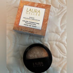 🎉SOLD🎉 Laura Geller Baked Balance-N-Brighten Color Correcting Foundation - Light
